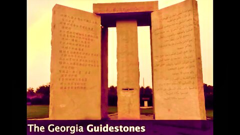Who Destroyed Georgia GuideStones Recipe For Population Control Depopulation Plan Etched In Granite