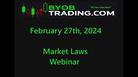 February 27th, 2024 BYOB Market Laws Webinar. For educational purposes only.