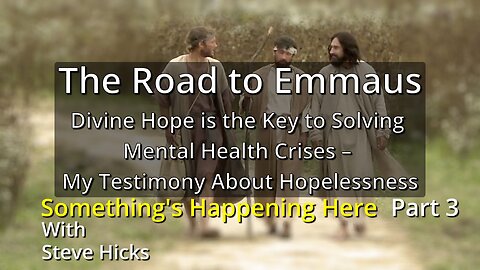 Divine Hope is the Key to Solving Mental Health Crises – My Testimony About Hopelessness