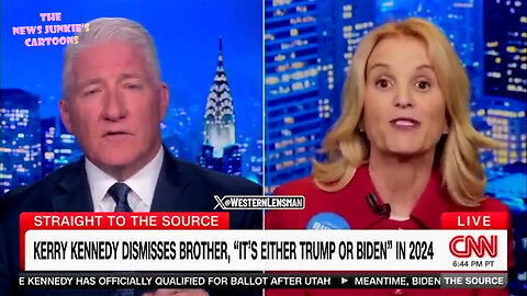 Epic saga of Kerry Kennedy endorsing Biden on CNN: From being derailed by an anti-Biden protester with blood-curdling screams to a Freudian slip when instead of saying to vote for Biden she says: "Vote for Trump."
