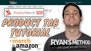 Manage Your Amazon Merch Listings... EASILY! (PrettyMerch Product Tab Tutorial)