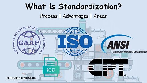 What is Standardization? | Definition, Process, Areas of Standardization