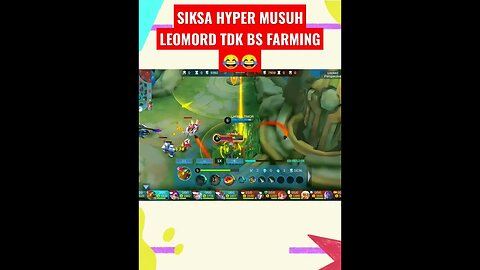 HYPER MUSUH TDK BS BERBUAT APA²😂😂 #mobilelegend #mlbb #ml #omletarcade #mobilelegendsgame #jawhead