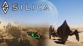 Outposts and Turrets Can't Hold BAck my Crab Assault | Silica RTS Gameplay