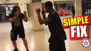 How to Fight TALL GUYS that LEAN BACK in STREET FIGHTS