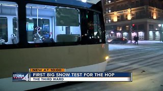 The Hop faces first winter durability test during first snowfall