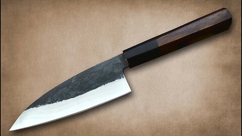 Chef Knife Kitchen Knife Meat Knife Tomato Knife 1095 High Carbon Steel Walnut Handle Wooden Cover
