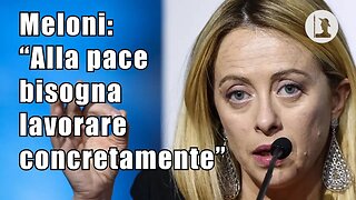 SI PARLA DI PACE MENTRE SI MANDANO ARMI