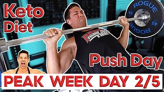 PEAK WEEK Diet & Training Plan DAY 2/5 – Trying @Greg Doucette Peak Week for a Photo Shoot