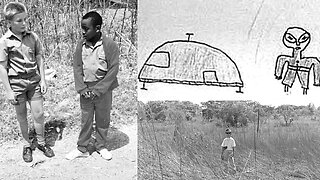 UFO landing site visited by school children and researchers in Ruwa, Zimbabwe, 1994