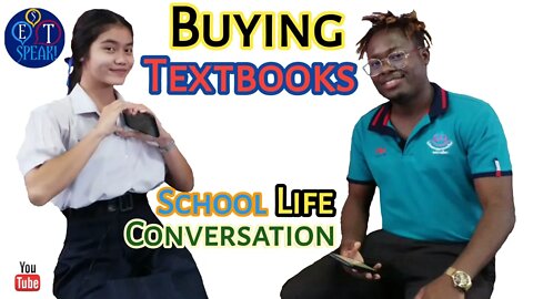 "Buying Textbooks?" in English, Swahili & Thai | ซื้อหนังสือเรียน | School Life Conversation