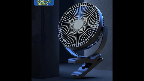 Wireless fan | Battery powered fan | cordless fan | USB Charging Wireless Electric Fan