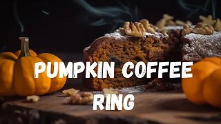 Indulge in a Slice of Heaven with Our Pumpkin Coffee Ring Recipe #pumpkin #coffee #ring #coffeecake