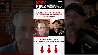 #241 Paul White: Champion Your Life| Joey Pinz Discipline Conversations