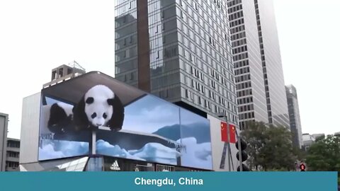 3D digital billboard all over the world