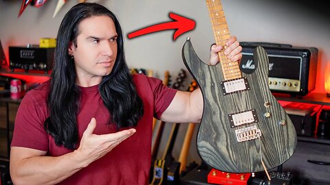 A GUITAR BUILT LIKE A TANK! (9 lb Ash body and stainless steel frets!)