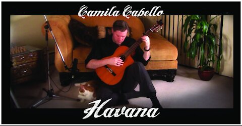 BEST Instrumental Version - Havana (Camila Cabello) - Spanish Fingerstyle Guitar - Scott Pettipas