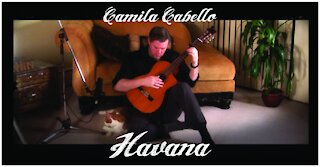 BEST Instrumental Version - Havana (Camila Cabello) - Spanish Fingerstyle Guitar - Scott Pettipas