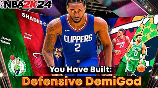 BEST ALL AROUND LOCKDOWN BUILD TO GUARD ANY POSITION NBA 2K24