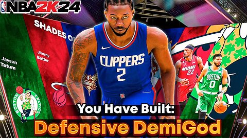 BEST ALL AROUND LOCKDOWN BUILD TO GUARD ANY POSITION NBA 2K24
