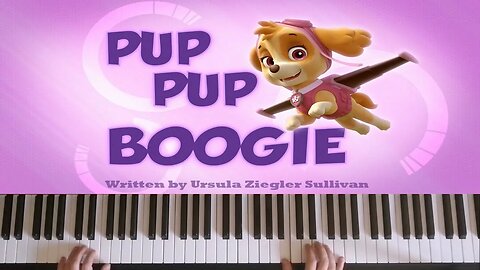 Pup Pup Boogie on Piano