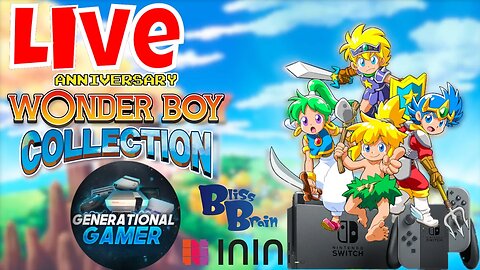 Wonder Boy "Anniversary" Collection for Nintendo Switch (Live Gameplay)