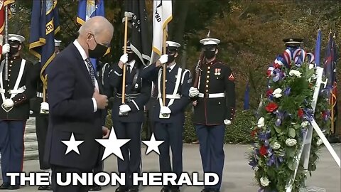 President Biden Participates in Wreath Laying Ceremony at the Tomb of the Unknown Soldier