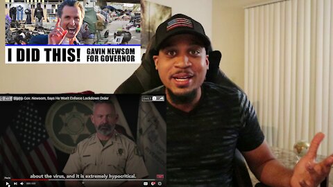 Sheriffs Call Governor of California Gavin Newsom A Hypocrite Over Covid Lockdowns