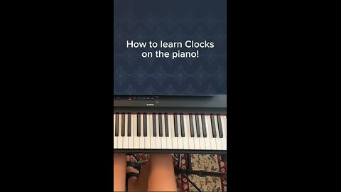 Clocks by Coldplay - Easy piano tutorial