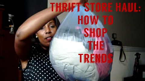 Thrift Store Haul: How to Shop the Trends