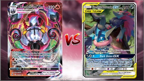 Pokemon TCG Online Expanded Chandelure VMAX Vileplume VS Greninja Zoroark GX Weavile GX!!