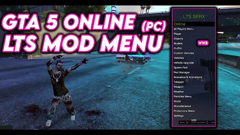LTS v1 Mod Menu (Free) | GTA 5 ONLINE [1.66] | Undetected | Recovery & Business Manager +Download