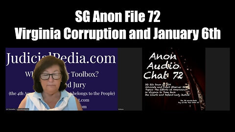 SG Sits Down w- ADA Advocate and Public Court Watcher JW Grenadier- Virginia Corruption and January