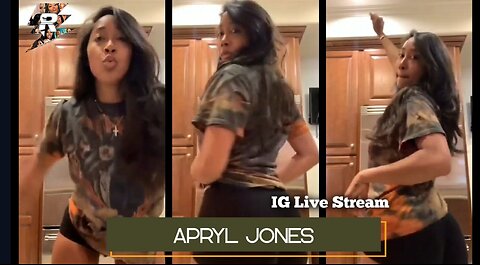 Apyrl Jones Dancing in the kitchen