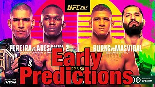 UFC 287 Early Full Card Quick Pick Predictions