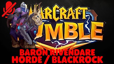 WarCraft Rumble - Baron Rivendare - Horde + Blackrock