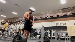 3x3 Deadlift (440#) and Shoulders - 20220121