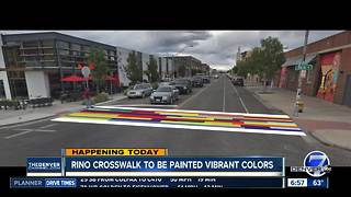 RiNo crosswalk to be painted