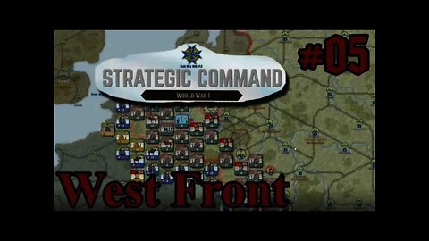 Strategic Command: World War I - 05 Schlieffen Plan - West Front First