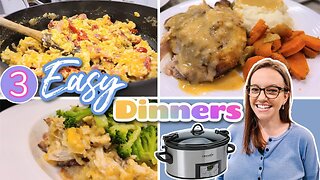 WHAT'S FOR DINNER? | 2 CROCK-POT DINNERS | NO. 76