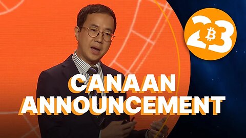Canaan Announcement w/Davis Hui