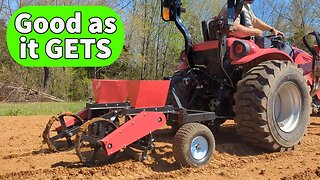 🌽 Planting Corn Made Easy with TYM T25 Tractor & 2-Row 3-Point Hitch Planter! 🚜