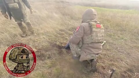 Russian 82-mm 2B25 "Gall" specops silent mortar within Ukraine Operation