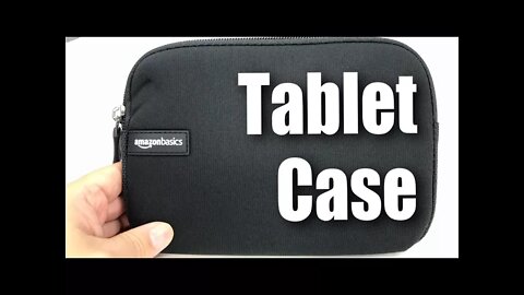AmazonBasics 7-Inch Tablet Sleeve Review