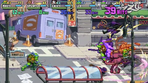 Teenage Mutant Ninja Turtles Shredders Revenge Gameplay Only From RePlay Footage