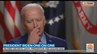 Joe Biden MALFUNCTIONS, Blames Trump for Border Crisis He Created