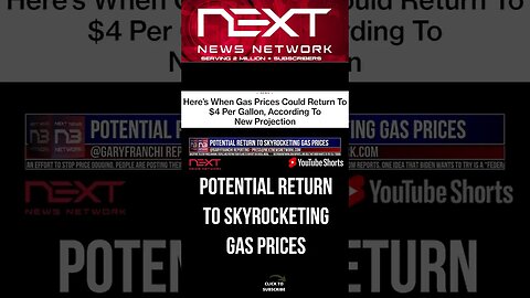 POTENTIAL Return To Skyrocketing Gas Prices #shorts