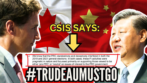 Trudeau Must RESIGN over Chinese MEDDLING | Stand on Guard CLIP