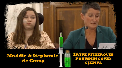 Maddie i Stephanie de Garay - Potresna ispovijed sudionice Pfizerovih pokusa Hrvatski prijevod