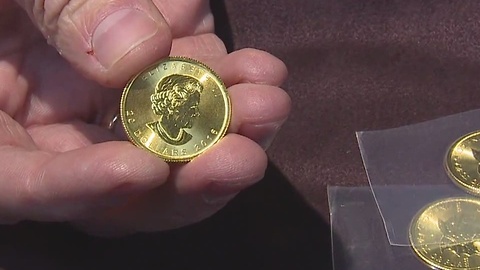 Secret Santa surprises Elyria Salvation Army's Christmas Red Kettle campaign with solid gold coins